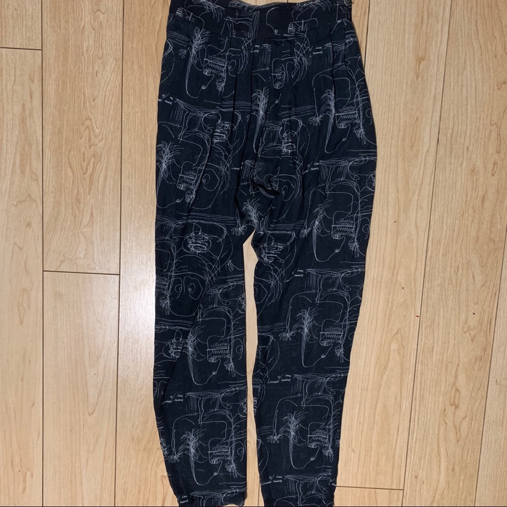 American Apparel Chiffon Pants